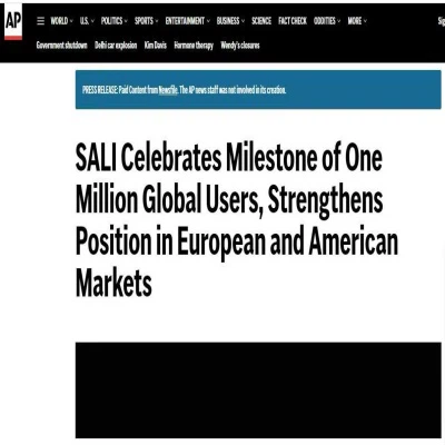 SALI توسط AP و سایر رسانه های بین المللی پوشش داده شد.